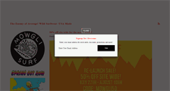 Desktop Screenshot of mowglisurf.com